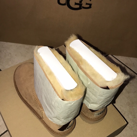 Kids UGG BAILEY BOW II CHESTNUT - Picture 8 of 14